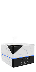 Tenswall Humidificador Ultrasónico 400ml, Difusor de Aromaterapia ...