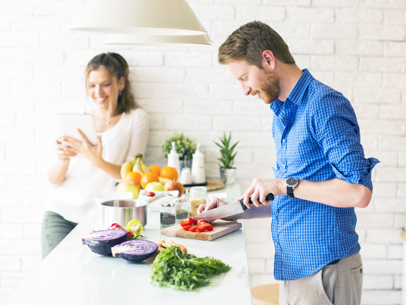 One Touch Programming for easy cooking