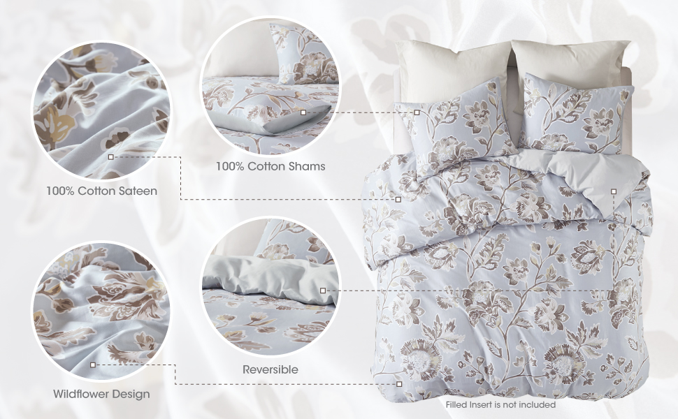 Inspire by INTELLIGENT DESIGN Reversible 100 Cotton Sateen