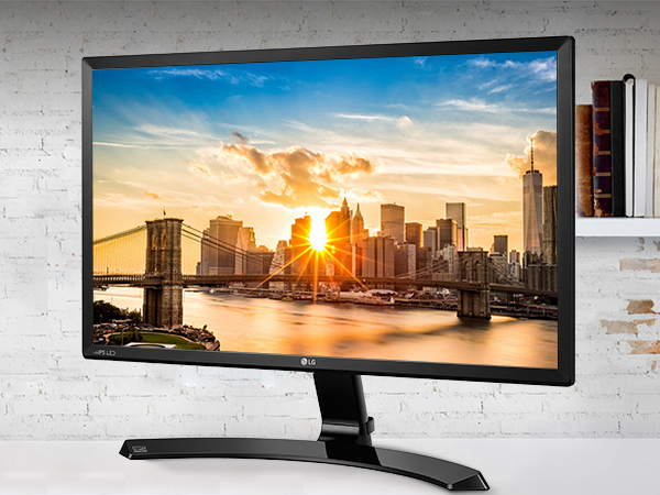LG 21.5 inch (54.6 cm) LED Backlit Computer Monitor - Full HD, IPS
