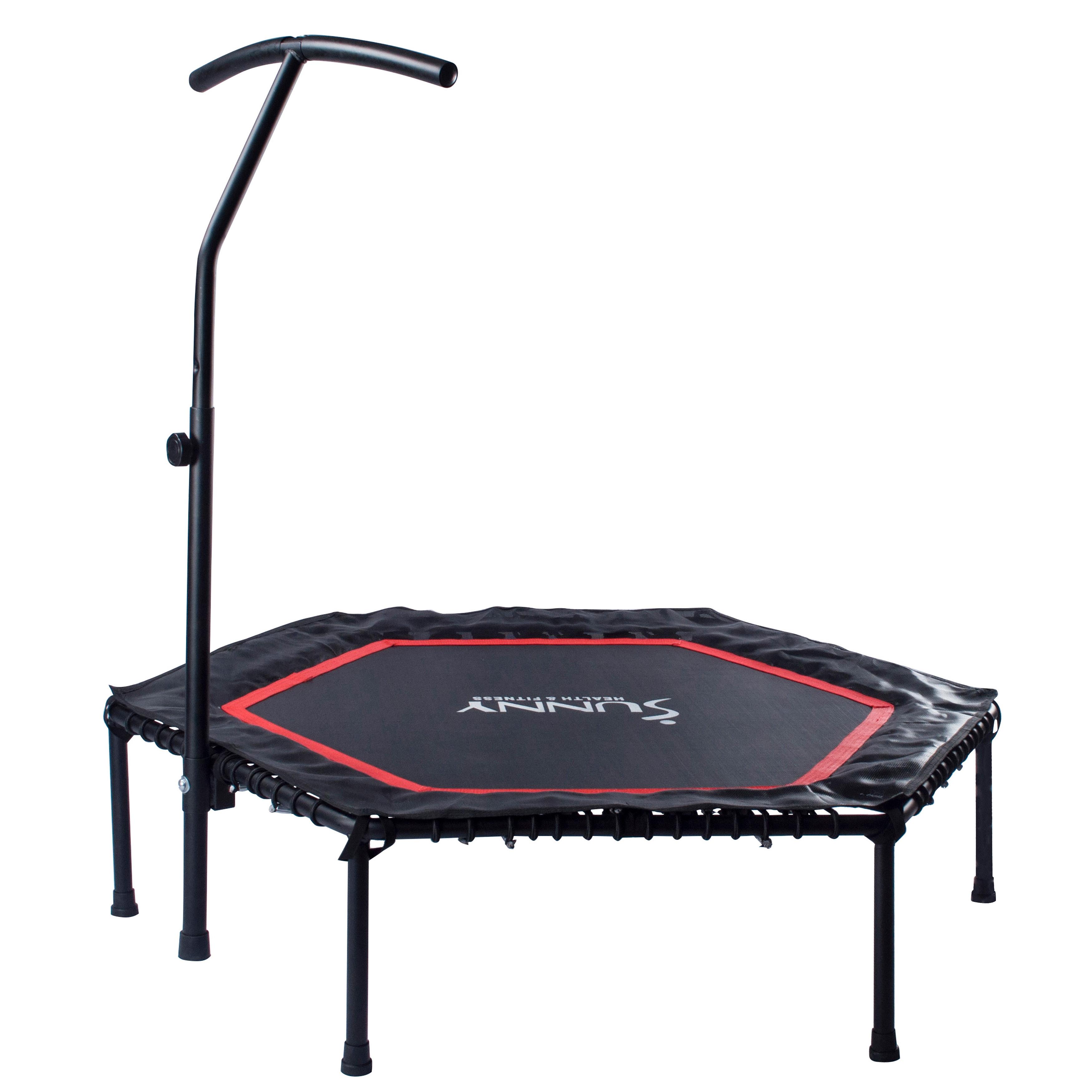 Sunny Health & Fitness NO. 079 Hexagon Trampoline with Adjustable