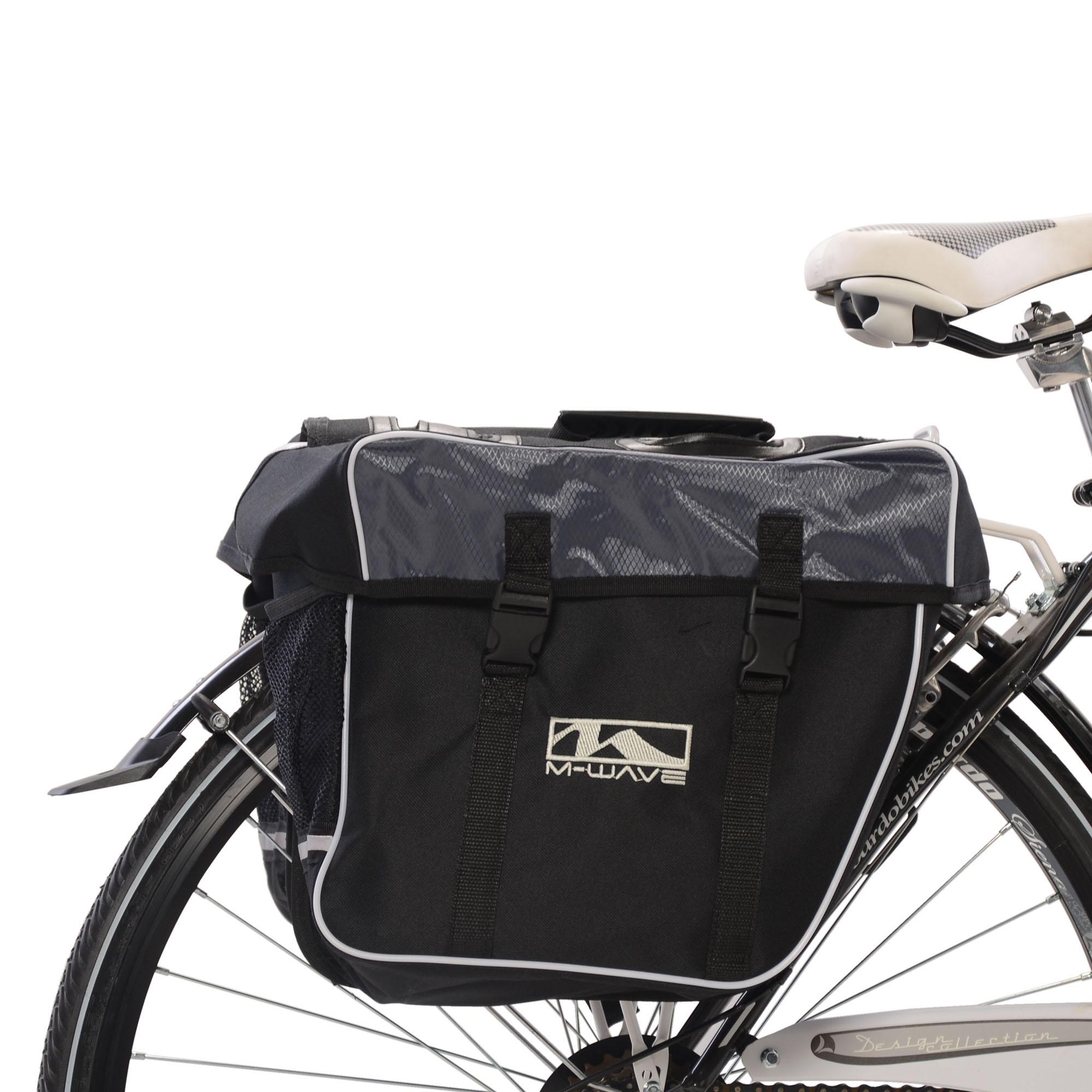 MWave Bicycle Cycling Pannier Bag, Black/White Amazon.ca Sports & Outdoors
