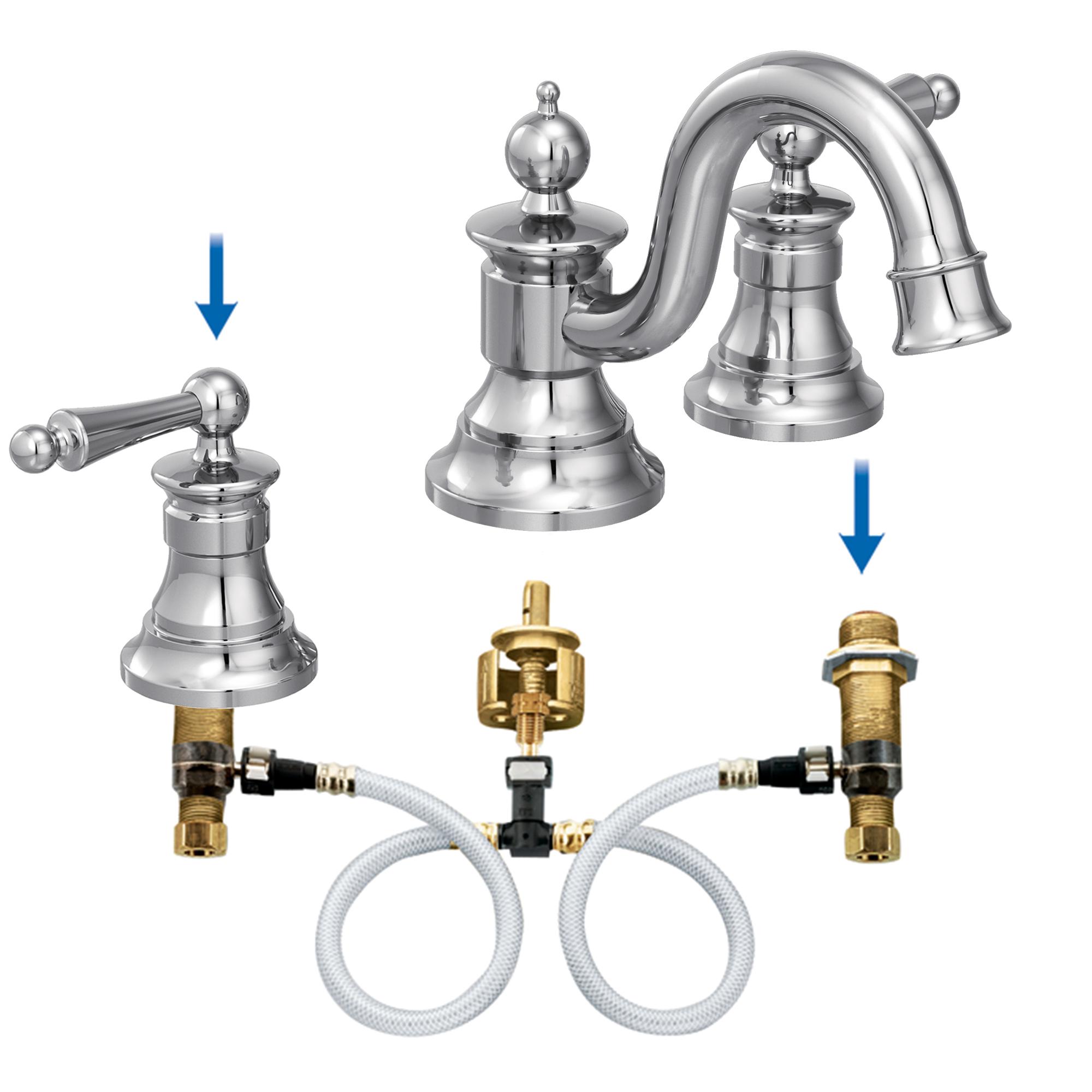 Moen TS418BN Waterhill TwoHandle High Arc Bathroom Faucet