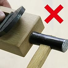 かんな専用 角利 二枚刃鉋 角利 鉋(カンナ)本体 【通販モノタロウ】