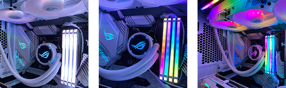 その他 ROG STRIX LC 240 RGB WHITE EDITION ROG Strix LC 240 RGB White Edition | AIO液冷クーラー | ROG Japan