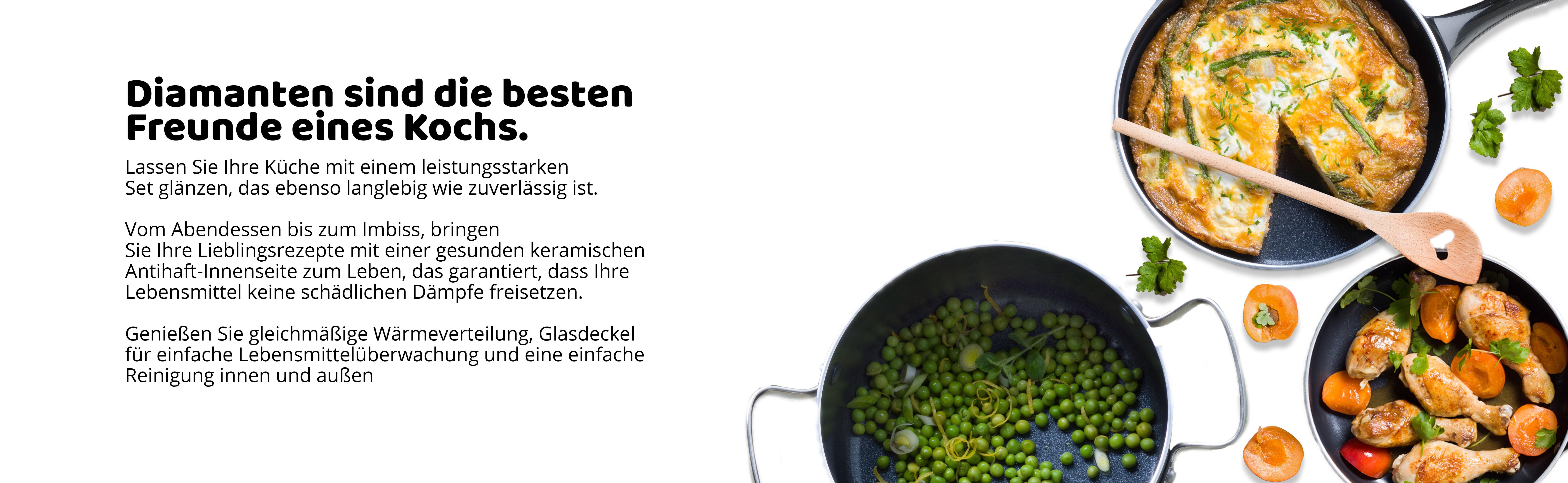 GreenChef Royal Bronze Bratpfanne mit Keramik Beschichtung