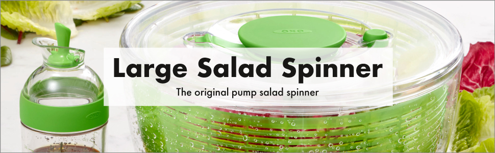 OXO Good Grips Salad Spinner, Green