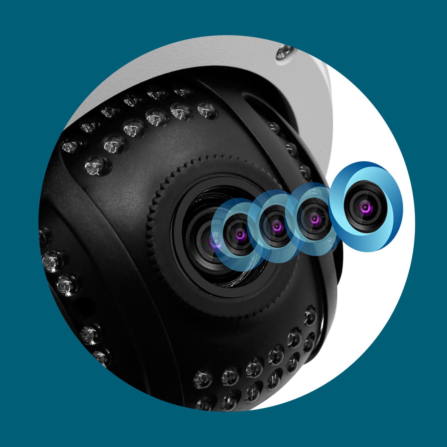 Outdoor IP Camera Optical Zoom HD 960p w/ 32g SD Storage