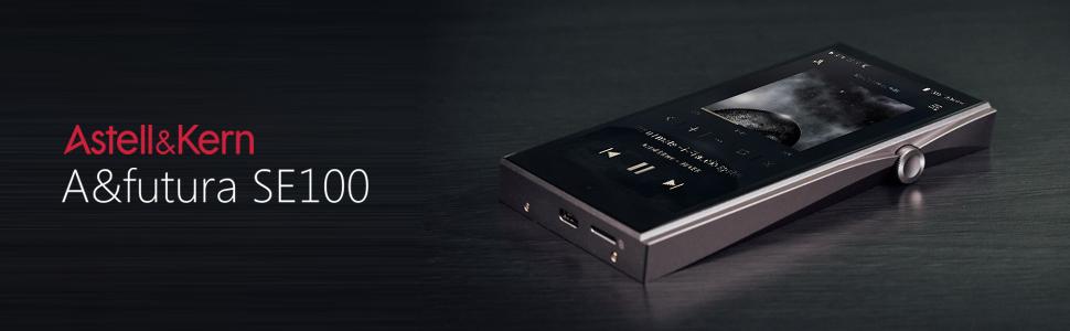 Astell&Kern SE100 A&futura Music Player - Titan Silver