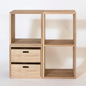 Amazon｜オークヴィレッジ Kobako (こばこ)・ニレ ナチュラル 外