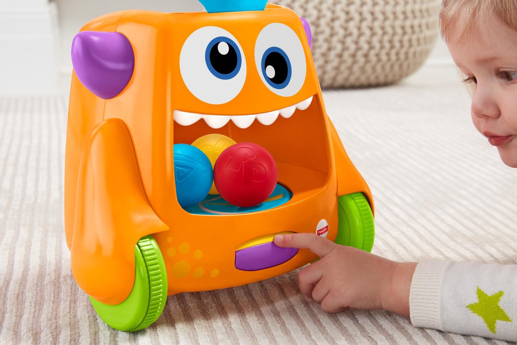 Amazon.com: Fisher-Price Zoom 'n Crawl Monster: Toys & Games