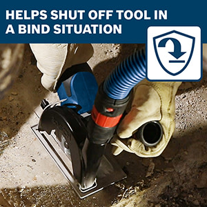 BOSCH GWS18V-13PB14 PROFACTOR™ 18V 5 – 6 In. Angle Grinder with Paddle Switch with (1) CORE18V® 8 Ah High Power Battery image