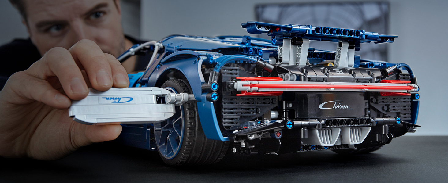 Amazon Bugatti Chiron Lego Technic LEGO 42083 Technic Bugatti Chiron, Maquette Voiture à Construire Modèle