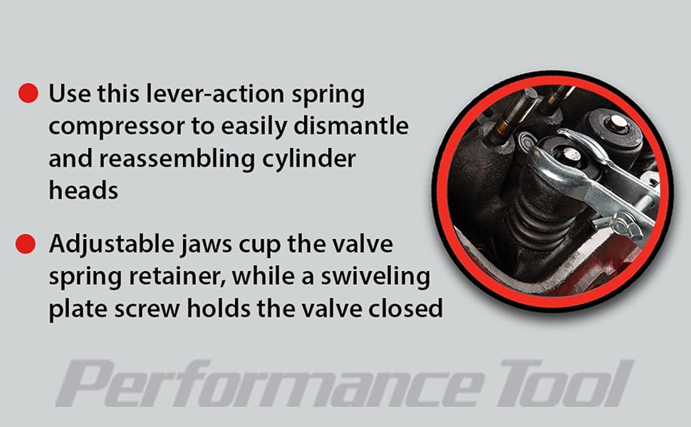 Amazon.com: Performance Tool W80568 Valve Spring Compressor