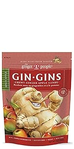 Gin Gins Spicy Apple Ginger Chews