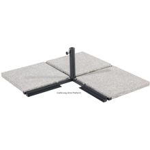 Plate stand.