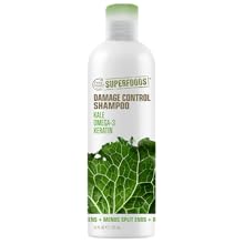 superfoods, damaged hair, shampoo, kale