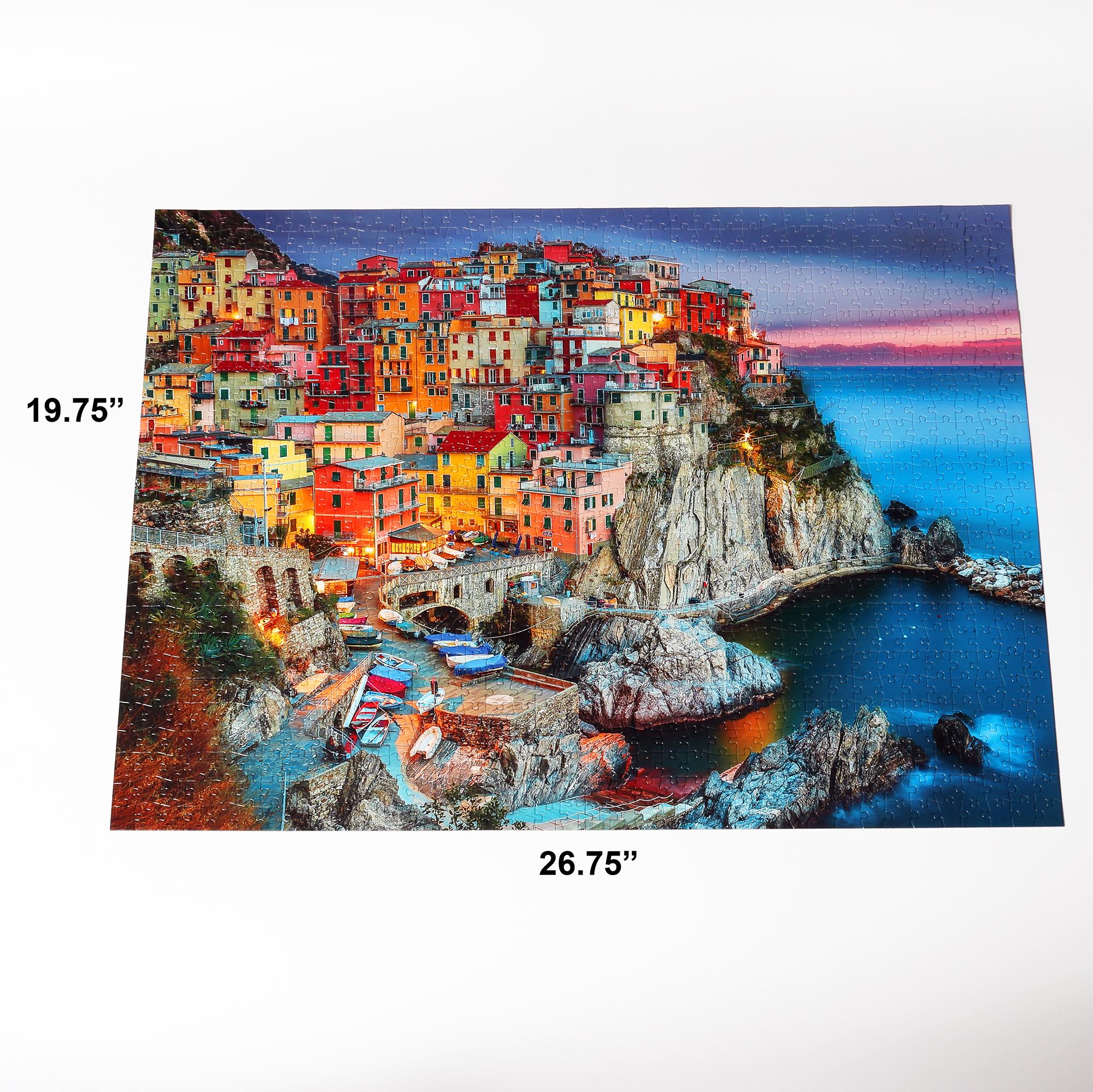 Buffalo Games Vivid Collection Rainbow City 1000 Piece Jigsaw