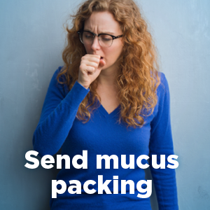 send mucus packing