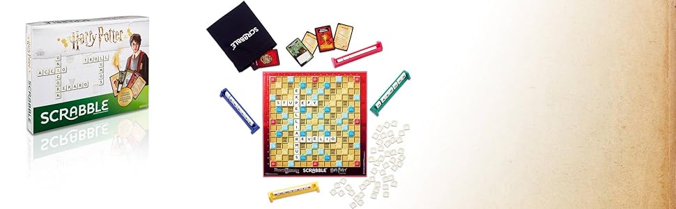 Mattel Games Scrabble Harry Potter - German Language Version