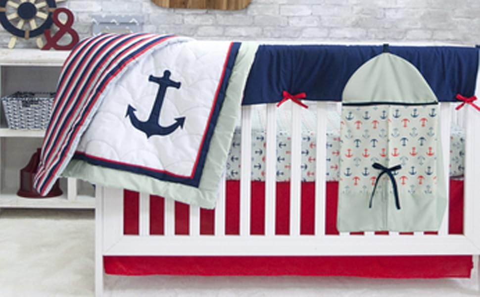nautical crib bedding canada