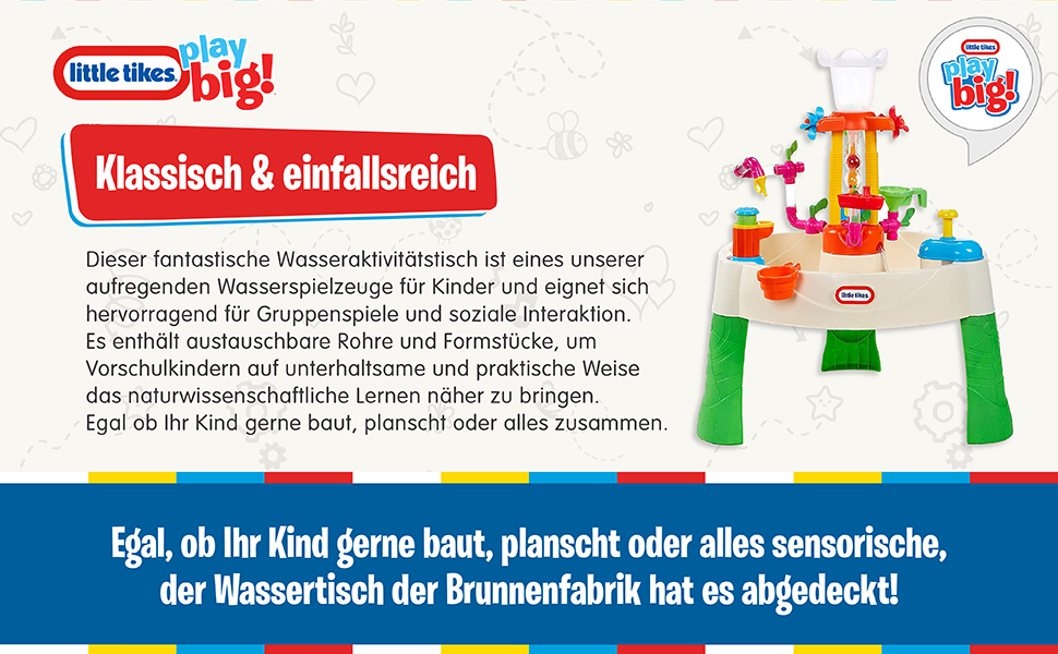 Little Tikes Fountain Factory Water Table