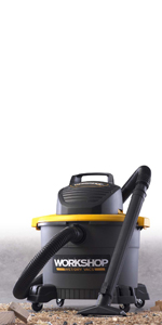 Workshop, detach, garage, wet dry vac, wet vacuum, small vac, var vacuum, shop vac, mobile, portable