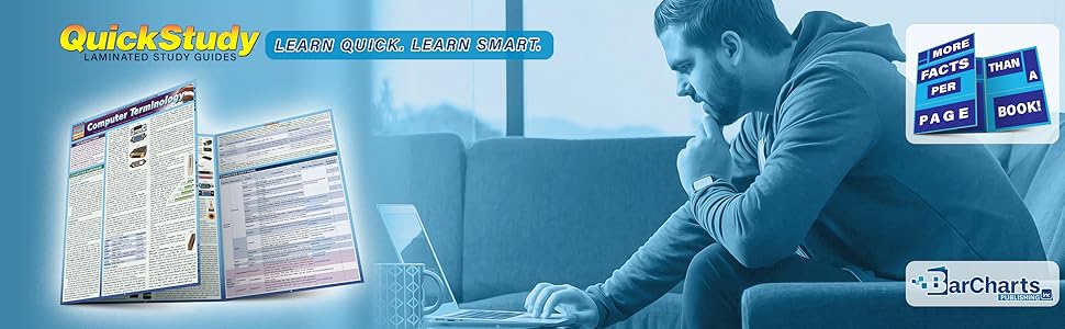 Computer Terminology (Quick Study): BarCharts, Inc.: 9781423208631 ...