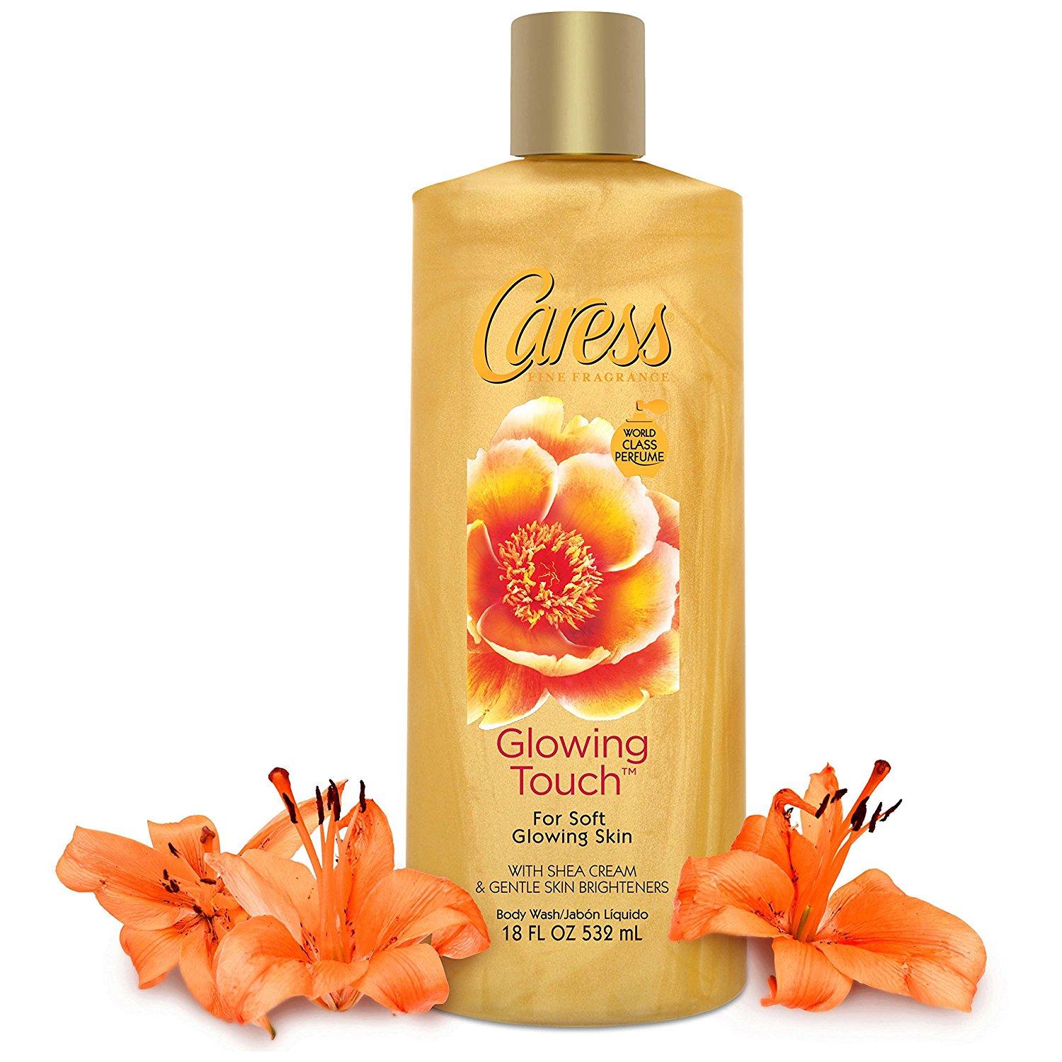 Caress Body Wash, Glowing Touch 18 oz, Pack of 6 Bath