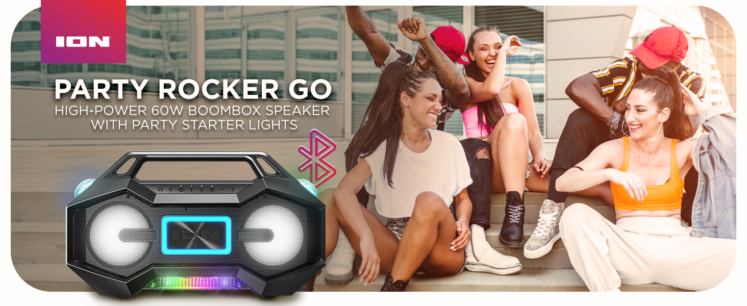 スピーカー・ウーファー ION PARTY ROCKER 製品情報：Party Rocker：ION AUDIO