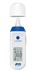 Thermometer, contactless thermometer, accuracy, temperature, A&D 611