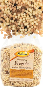 Arborio rice risotto white brown gluten free vegan Italy short grain italian fregola pasta toasted