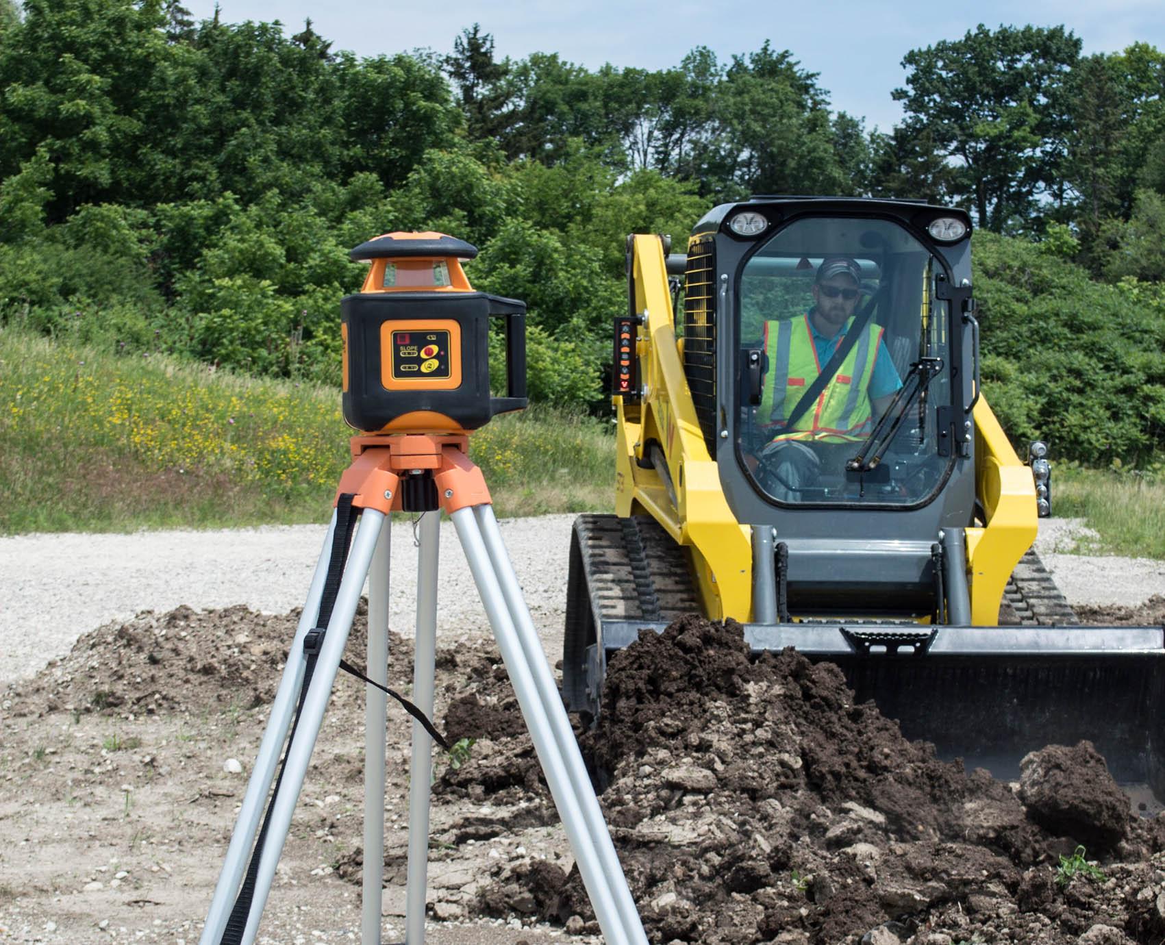 Johnson Level & Tool 406535 Electronic SelfLeveling Horizontal Rotary