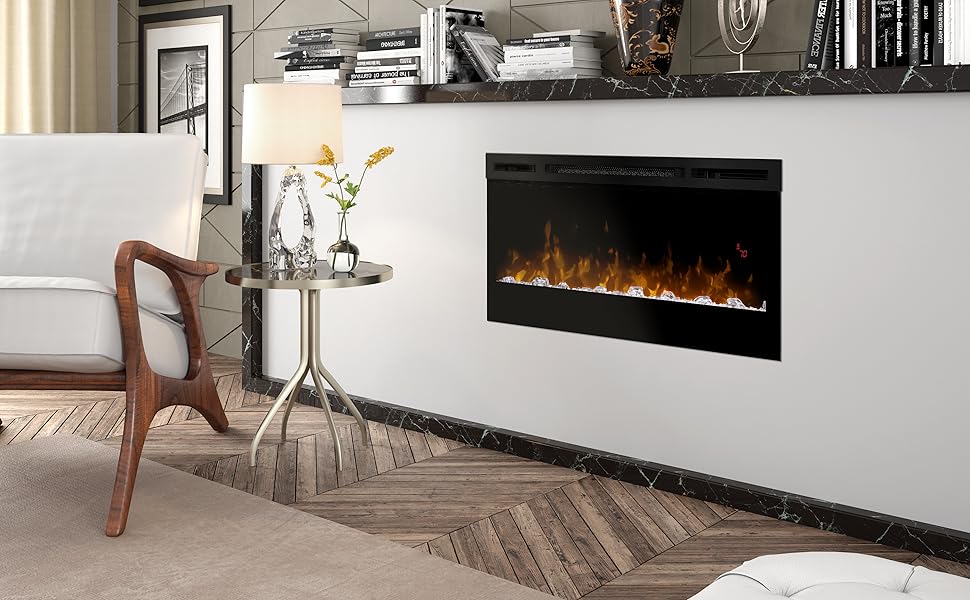 linear fireplace, firebox, electric firebox, electric fireplace