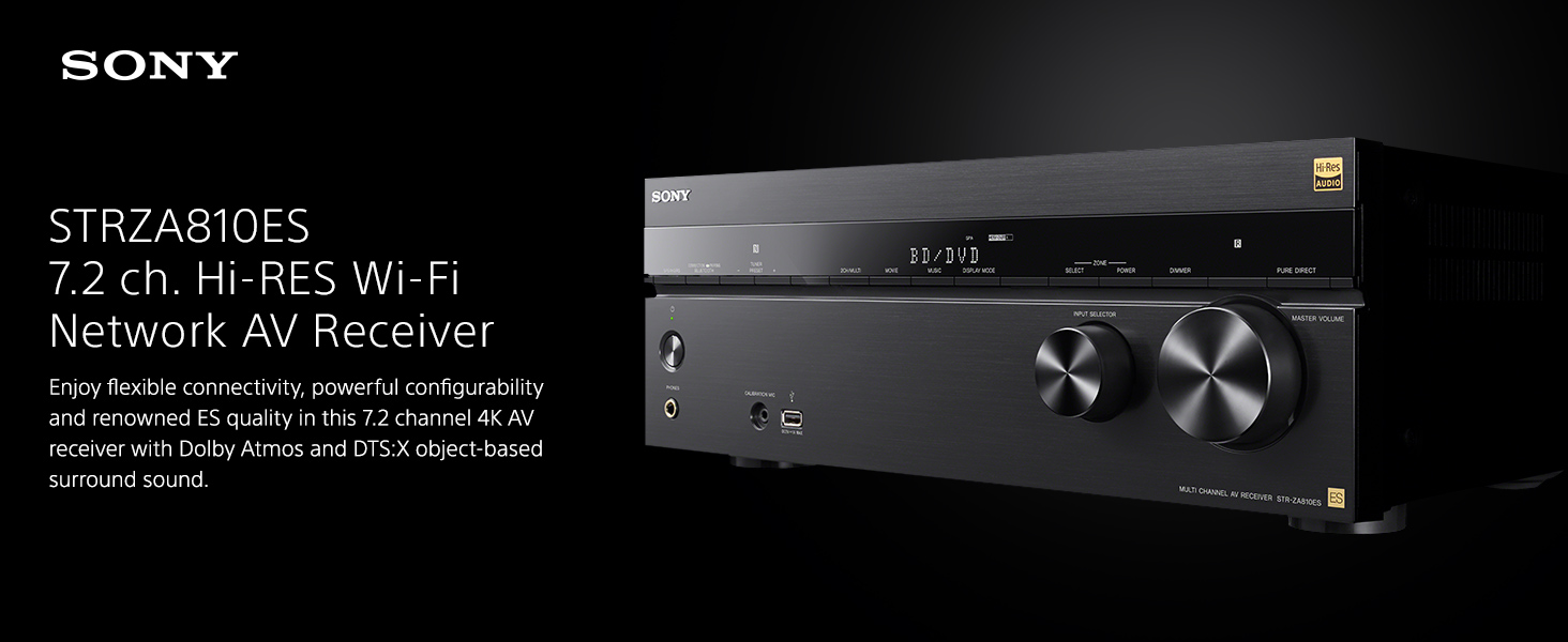 Sony STRZA810ES AV Audio & Video Component Receiver Black