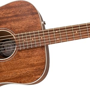 Amazon.com: Fender All-Mahogany Redondo Special Acoustic