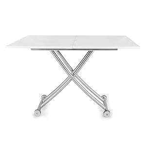 Amazon.com: spacemaster transforming x coffee and dining table 2.0 in Amazon.com: SpaceMaster Transforming X Coffee and Dining Table 2.0 in