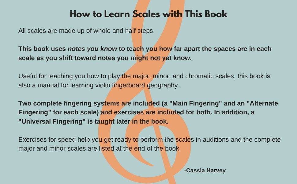ThreeOctave Scales for the Violin, Book One Learning the Scales