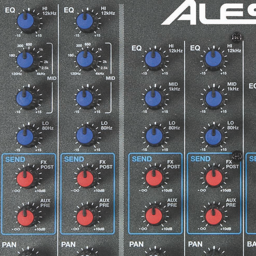 Alesis MultiMix 8 USB FX 8 Channel Mixer with Effects / USB Audio Interface Amazon.co.uk