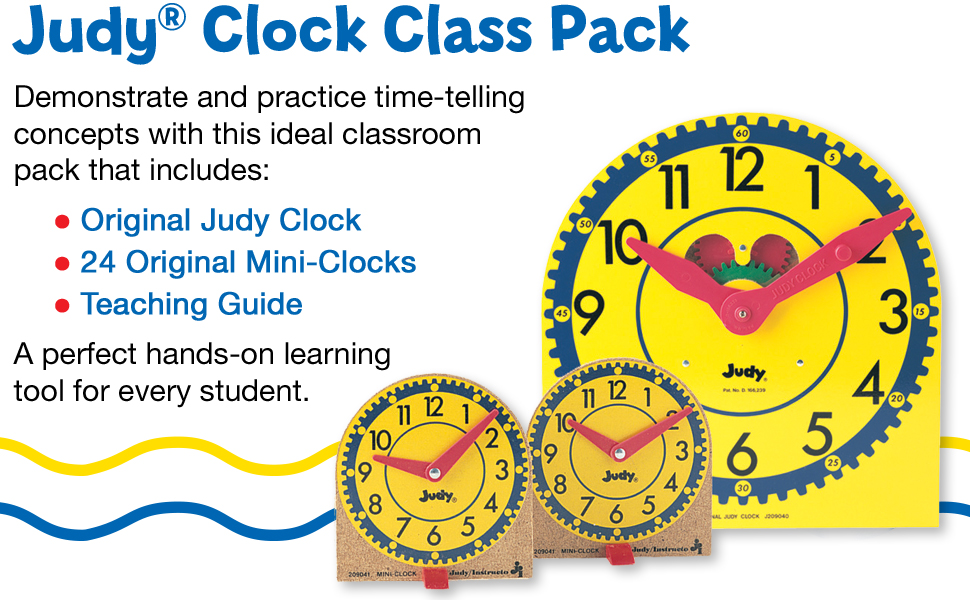Judy® Clock Class Pack Judy/Instructo Amazon.ca Office Products