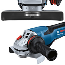 BOSCH GWS18V-13PB14 PROFACTOR™ 18V 5 – 6 In. Angle Grinder with Paddle Switch with (1) CORE18V® 8 Ah High Power Battery image