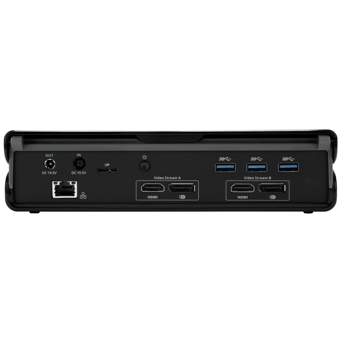 Targus Universal USB 3.0 Dual Video DV4K Laptop Docking Station with Charging Power