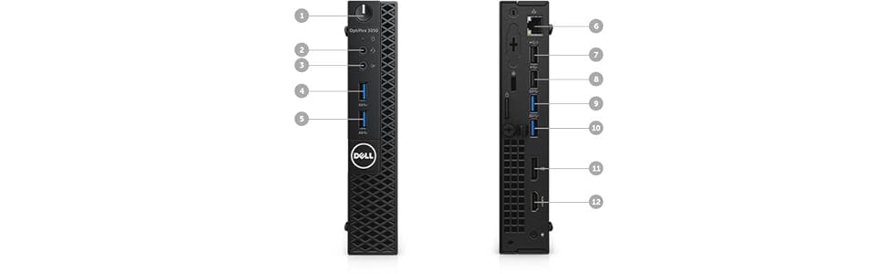 ☆　DEI_LOPTIPLEX3050 Corei5-3.4GHz(7500) Optiplex 3050 Mff, I5-7500, 8Gb, 500Gb H : Amazon.ca