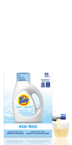 Tide Free&Gentle liquid detergent eco-box