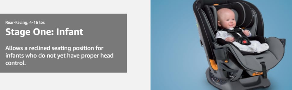 Fit4 4-in-1 Convertible Car Seat, Element