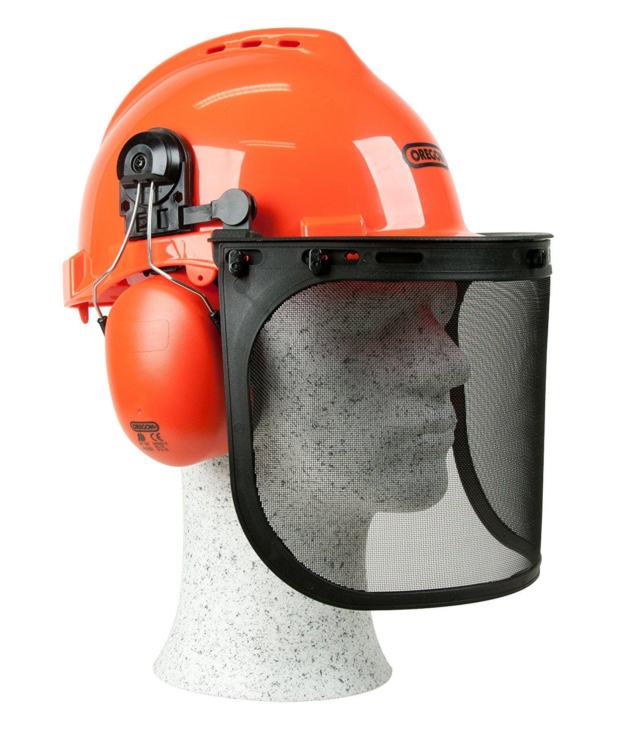OREGON 562412 Yukon Chainsaw Safety Helmet with Protective Ear Muff and