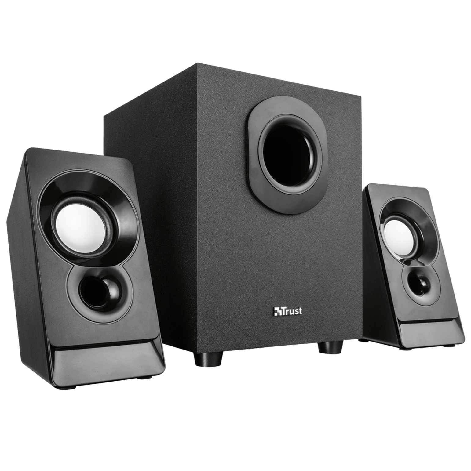 Trust 21038 Argo 2.1 PC Speakers with Subwoofer for Computer and Laptop