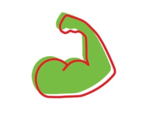 Illustration of a flexed muscle