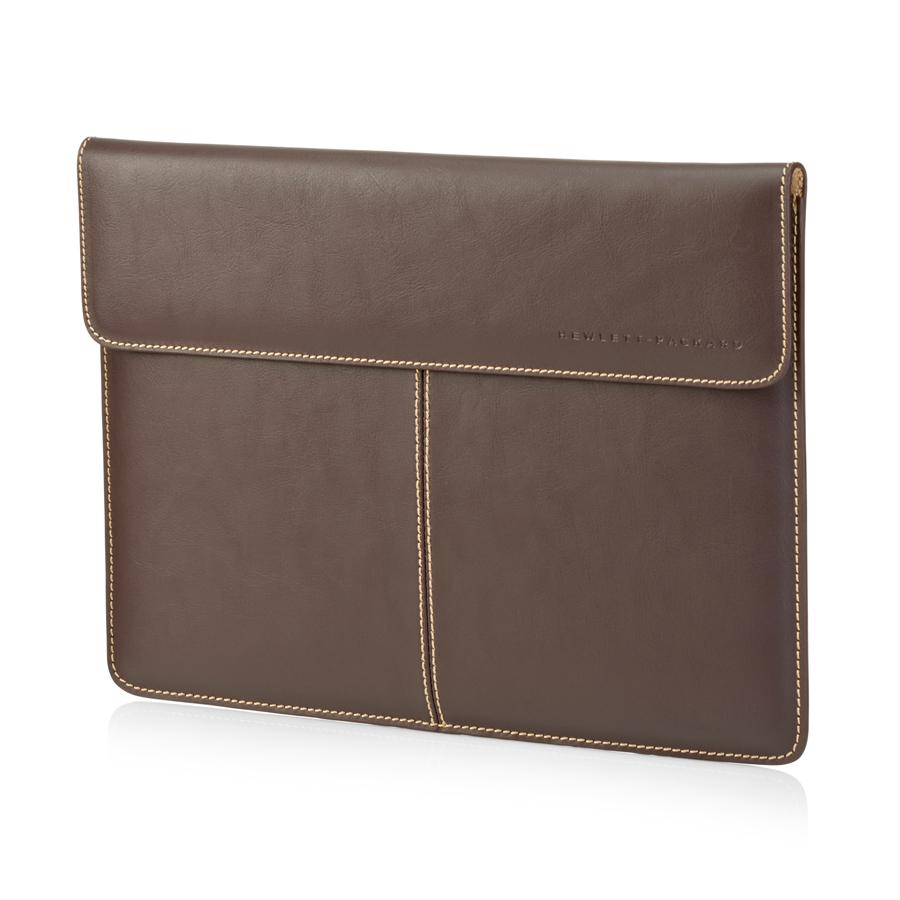 HP 13inch (33centimetre) Laptop Leather Sleeve Brown Amazon.co.uk