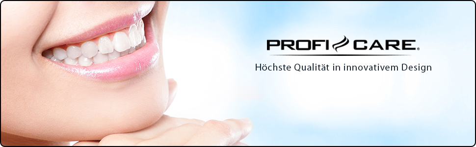 ProfiCare höchste Qualität in innovativem Design Dental Center Zahnbürste Schallzahnbürste DC 3031